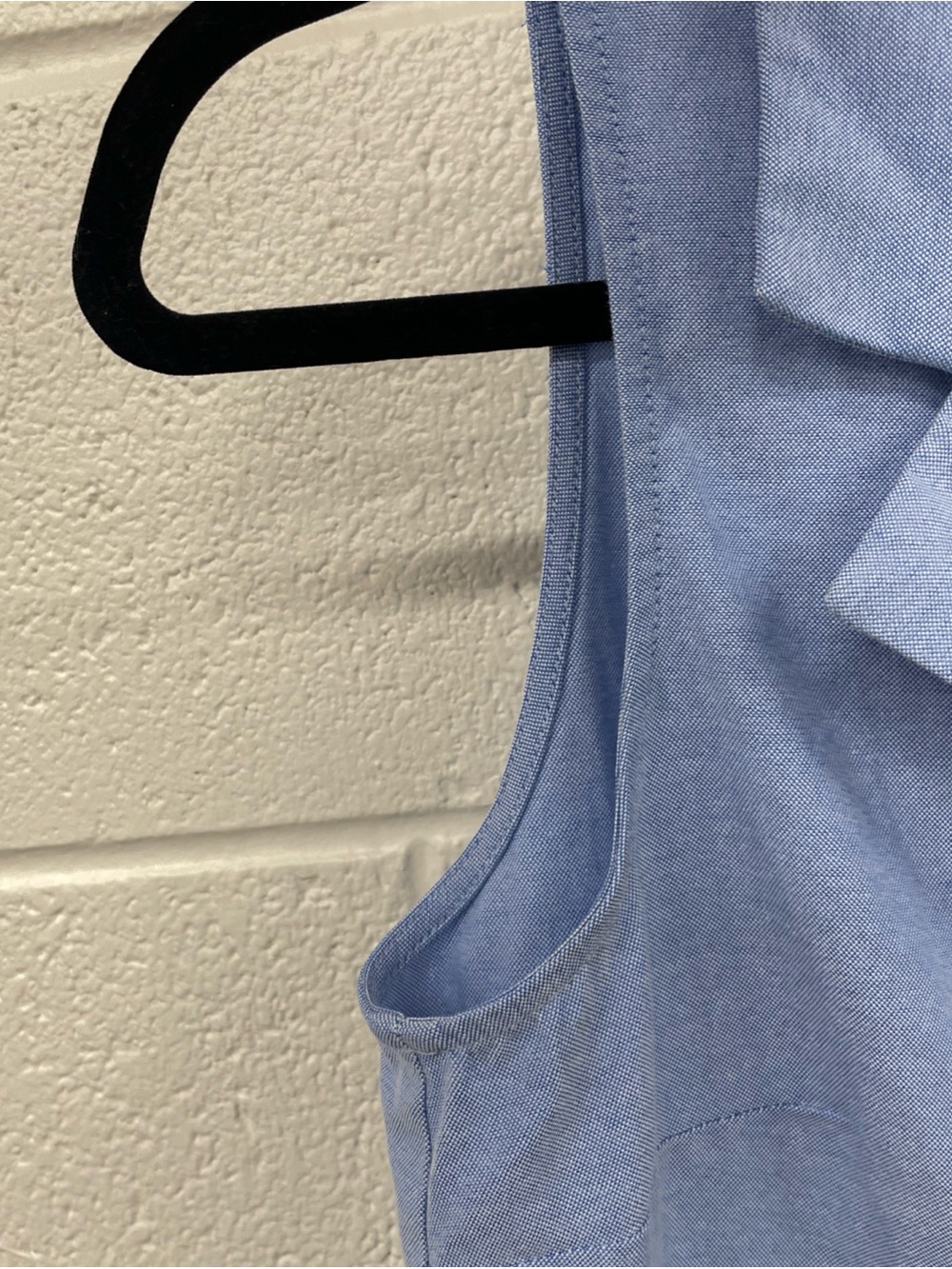 Tuckernuck Sleeveless Shirt Dress in Light Blue - Picture 10 of 10